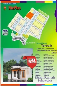 Harga Terbaik Rumah tIPE 60-120 Asri City View Sindanglaya Arcamanik Dkt Cicaheum - Bandung Jawa Barat