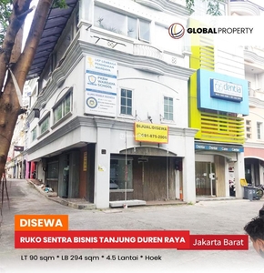 Jual Ruko Sentra Bisnis Luas 90m2 LB 294m2 Tanjung Duren Raya - Jakarta Barat