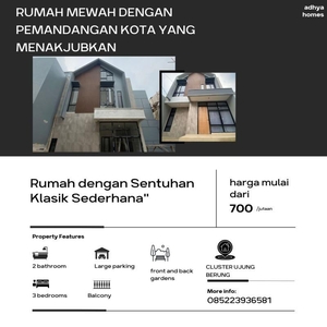 Jual Rumah 2 Lantai Mewah 2 Lantai Tipe 65/103 Diujungberung – Bandung Jawa Barat