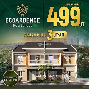 Jual Rumah Impian Tipe 36/60 2KT 1KM di Perumahan Kota Mandiri Paradise Serpong City 2 Harga Perdana Cukup 10 Juta Akad - Tangerang Selatan Banten
