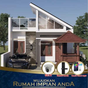 Jual Rumah Modern Dengan Rooftop Tipe 45/90 2KT 1KM Bisa KPR Di Selomartani, Kalasan - Sleman Yogyakarta