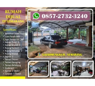 Dijual Rumah Murah Luas di Pusat Kota Gajahmungkur - Semarang Jawa Tengah