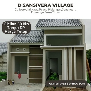 Jual Rumah Syariah Asri dan Nyaman Tipe 38 One Gate System - Ponorogo Jawa Timur