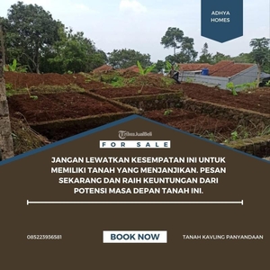 Jual Tanah Kavling Luas 63m2 Murah Siap Bangun di Panyandaan Jatihandap - Bandung Jawa Barat