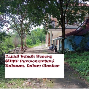 Jual Tanah Kosong Luas 212 m2 SHMP Purwomartani Kalasan, Dalam Cluster - Sleman Yogyakarta