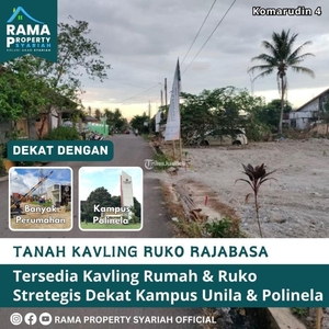 Jual Tanah Murah Luas 120m2 Pinggir Jalan Rajabasa Dekat Kampus Polinela - Bandar Lampung