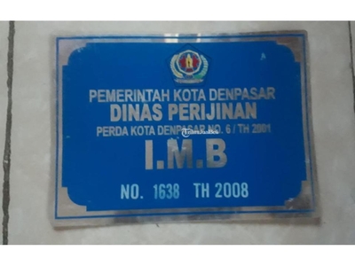 Jual Tanah Murah + Rumah Luas 175 m2 di Padang Kartika dkt Muding Kerobokan - Denpasar