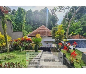 Jual Villa Cantik 350/500 2KT 2KM View Sungai dan Sawah Dekat Pusat Kota - Tabanan