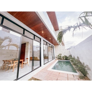 Jual Villa Mewah Termurah Luas 145/102 dekat Pantai Canggu - Badung Bali