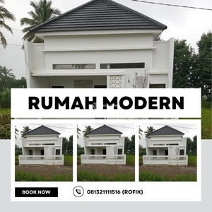 Rumah Modern dengan Lokasi Strategis 1KM 2KT Legalitas SHM - Malang Jawa Timur