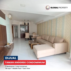 Turun Harga Dijual Aprtemen Second Taman Anggrek Condominium 2 Bedroom Fully Furnished - Jakarta Barat