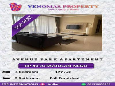 Disewakan Apartement Avenue Park 3 Bedrooms+1 Full Furnished