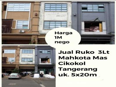 DIJUAL CEPAT RUKO MAHKOTA MAS CIKOKOL