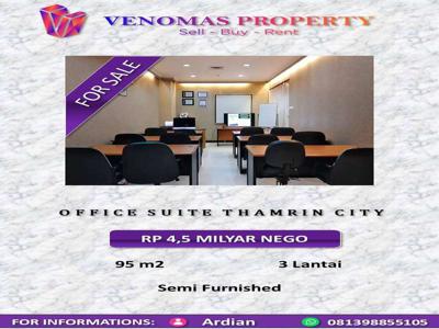Dijual Office Suite Thamrin City 3 Lantai