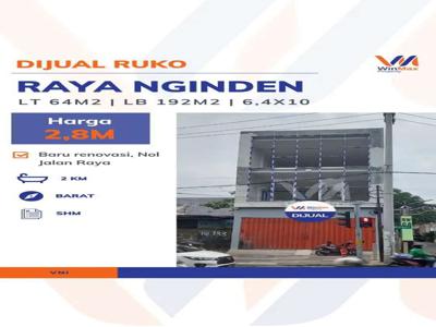 DIJUAL RUKO BARU GRESS RAYA NGINDEN SURABAYA