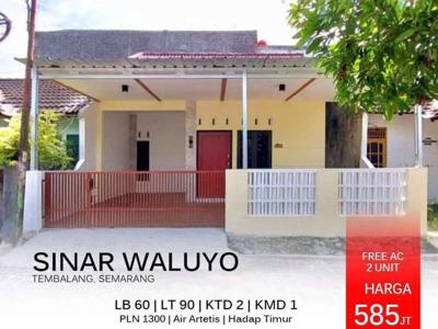 Dijual Rumah Siap Huni di Sinar Waluyo,Kedungmundu, Tembalang