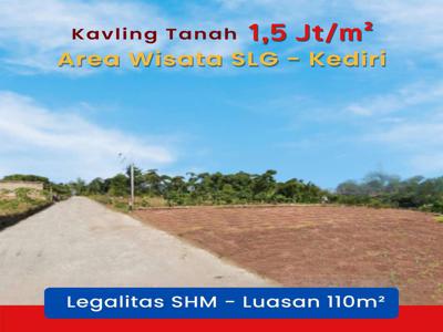 Dijual Tanah di Ngasem, Kediri 1juta-an permeter Dekat RSUD SLG