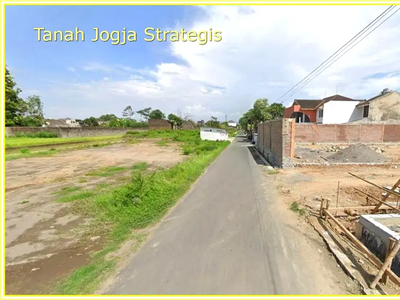 Dekat Kampus UKRIM Jogja Lokasi Tanah di Purwomartani Sleman