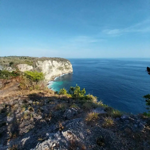 Di jual Tanah pingir tebing samudra di nusa penida harga 165 juta nego