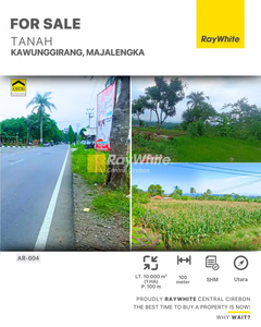 Dijual Tanah di Kawunggirang Majalengka