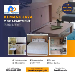 Disewakan 2 BR Apartemen Kemang Jaya Furnished Jakarta Selatan