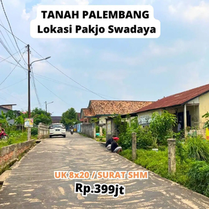 Jual Tanah Kosong Dekat MAN 3 Pakjo Swadaya Palembang