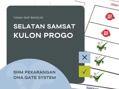 Kawasan PEMDA Wates, Tanah Murah Jogja Siap Balik Nama