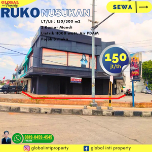 Ruko Strategis Pojok 3 Muka Unit Terbatas