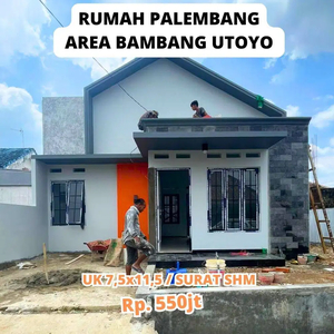 Rumah type 45 dekat lapangan golf jl.ramakasih 1 bambang utoyo