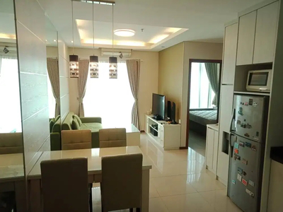 Sewa Apartement Thamrin Residence Middle Floor 2BR Furnished Tower D