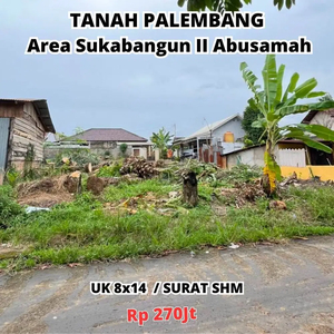 Tanah Kapling Area Sukabangun II Jl. Abusama dekat SPBU