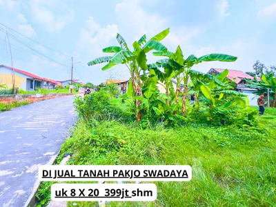 Tanah Siap Bangun Dekat MAN 3 Pakjo Swadaya Kota Palembang