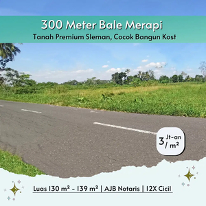 Tanah Sleman, Timur Jl. Kaliurang Km 10 Jogja, Cocok Bangun Villa, SHM