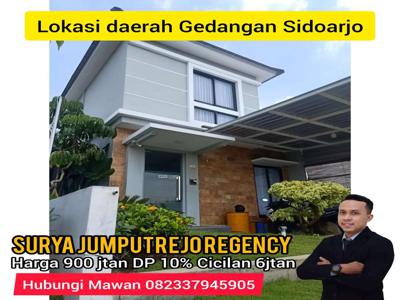 Rumah Baru TANPA DP dkt Puri Surya Jaya Deltasari Gayungsari