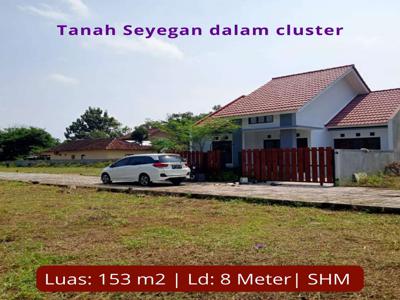 3jt-an/m2; Tanah Di Seyegan dalam cluster Dekat Pemda Sleman