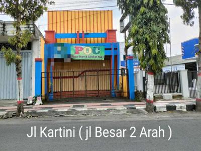 Dijual Ruko jl Kartini Blitar. Jalan besar 2 arah