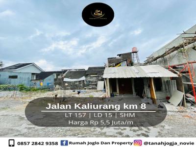 Jual Tanah Cantik Lokasi Strategis Dayu Jalan Kaliurang Km 8