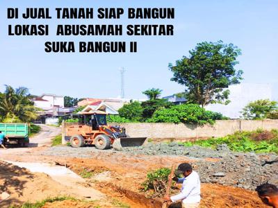 Tanah murah siap bangun lokasi abusamah suka bangun 2