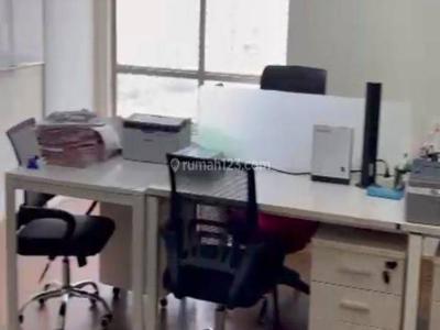 JUAL OFFICE THE MANSION BOUGENVILLE TOWER FONTANA LUAS 45M2, FURNISHED SIAP PAKAI @ KEMAYORAN JAKARTA PUSAT