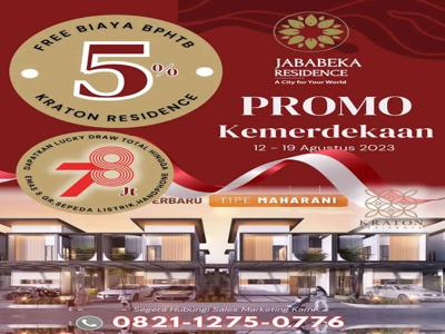 Cash back 5%, Kraton Type Maharani