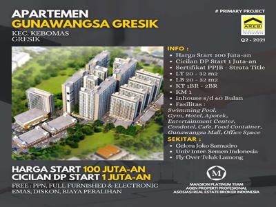 Dijual Apartemen Gunawangsa Gresik - Siap Huni