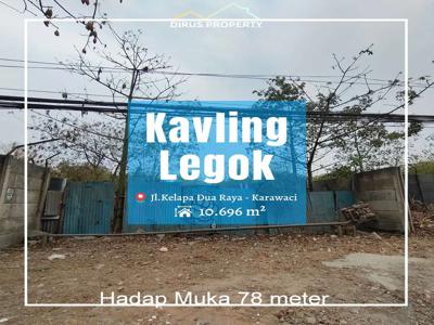 Dijual Kavling Komersial 1 Hektar Jl.Raya Legok Kelapa Dua Karawaci