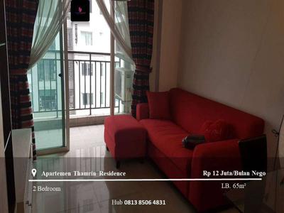 Disewakan Apartement Thamrin Residence Low Floor 2BR Fully Furnished