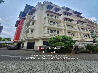 For sale hotel bintang empat di Senayan Jakarta Selatan