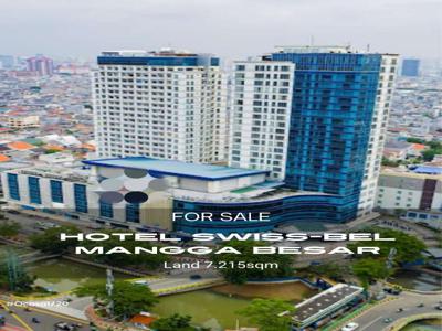 For sale hotel Swiss Bell Mangga Besar di Sawah Besar Jakarta Pusat