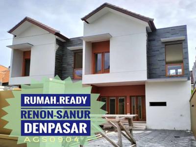 Jual Rumah ready 3 kamar Renon Sanur Denpasar Bali
