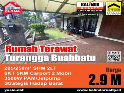 JUAL RUMAH TURANGGA BUAHBATU