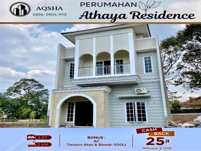 Promo Rumah 2 Lantai Cluster Athaya Residence