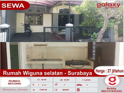 Rumah 1 Lantai Daerah Wiguna Selatan Surabaya Timur