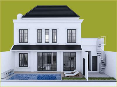 Rumah Private Pool Mini Cluster di Sleman 5 Km ke Ambarrukmo